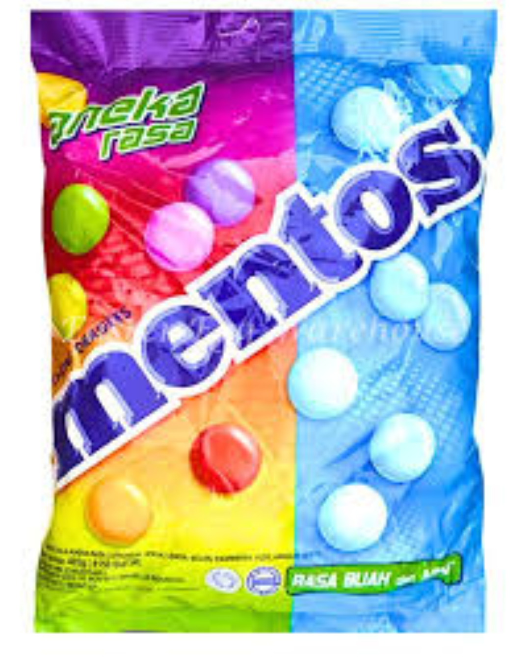 MENTOS BIG ASST FRUIT N MINT 405G